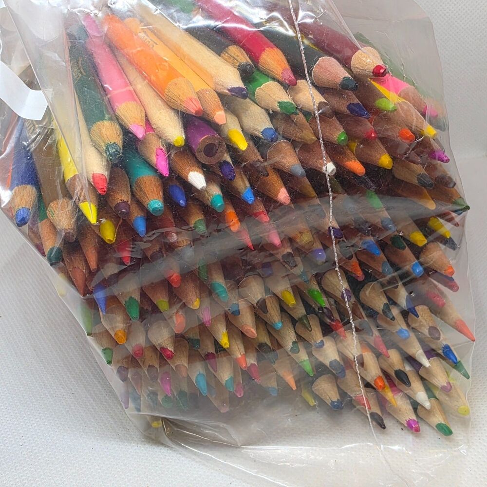 Lot of 211 Asstd Colored Pencils-Crayola CraZart Art101 For Drawing and Coloring